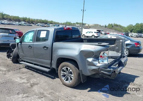 2022 Chevrolet Colorado 4Wd Short Box Z71 z USA, uszkodzony, nr VIN 1GCGTDEN4N1306430